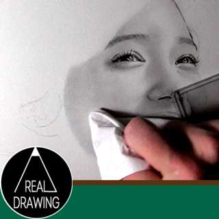 鉛筆画のリアルな絵の描き方-顔の肌の書き方サムネイル
