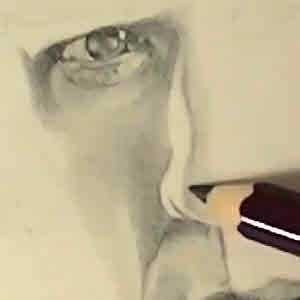 リアルな絵の描き方-鼻の書き方7