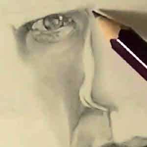 リアルな絵の描き方-鼻の書き方8