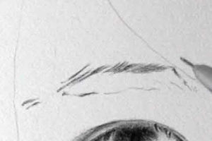 リアル絵の眉毛の書き方画像1