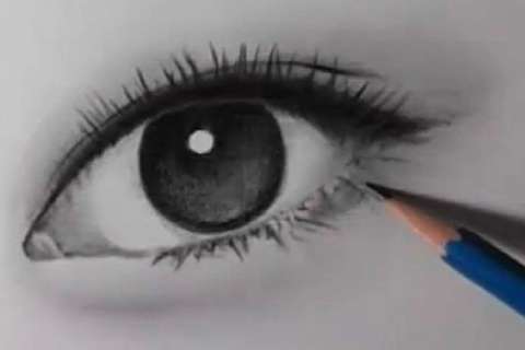 リアルな目の書き方 鉛筆画のリアルな絵の描き方 ３度見される絵を描こう リアル絵の描き方