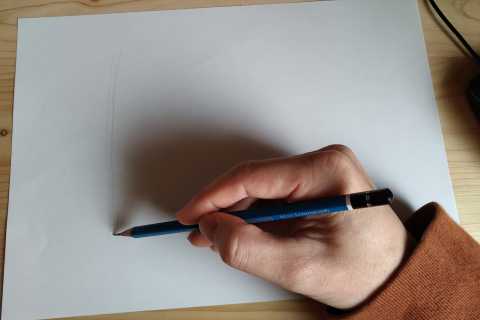 イラストの描き方-鉛筆の持ち方4