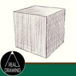 リアルな絵の描き方-立方体のスケッチの書き方サムネイル-セピア