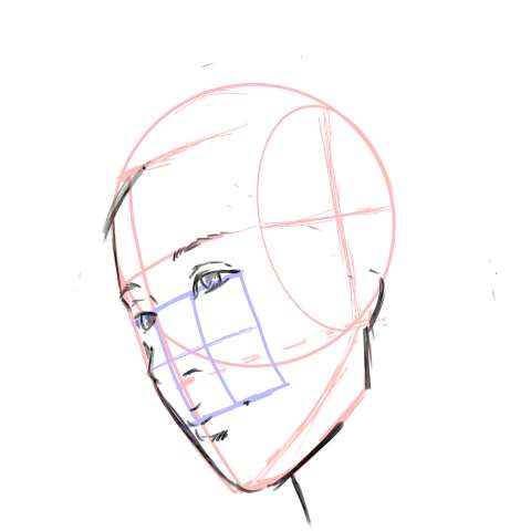 リアル絵の顔のアタリの描き方part3 画像12 ３度見される絵を描こう リアル絵の描き方