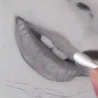 唇の絵の書き方 リアルな鉛筆画の描き方21 ３度見される絵を描こう リアル絵の描き方