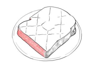 トーストの絵の描き方-初心者でも簡単なイラスト-17