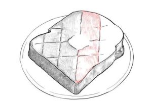 トーストの絵の描き方-初心者でも簡単なイラスト-22