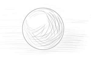 リアルな絵の描き方ー球体のデッサンの書き方２