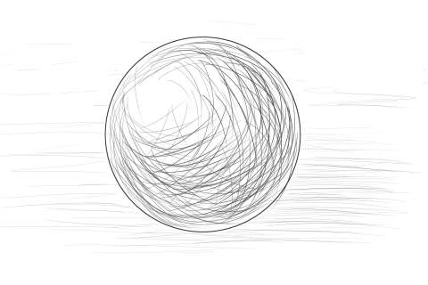 リアルな絵の描き方ー球体のデッサンの書き方３