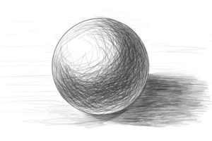 リアルな絵の描き方ー球体のデッサンの書き方５