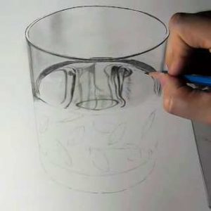 リアル絵の描き方-ウィスキーグラスの書き方14