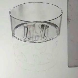リアル絵の描き方-ウィスキーグラスの書き方15