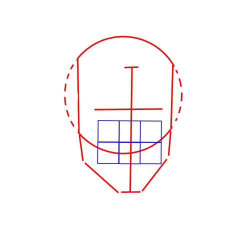 リアル絵の顔のアタリの描き方part2-画像6