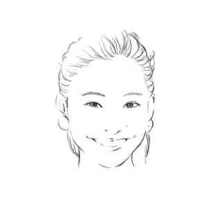 リアル絵の顔のアタリの描き方part2-画像9