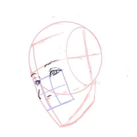 リアル絵の顔のアタリの描き方part3-画像10