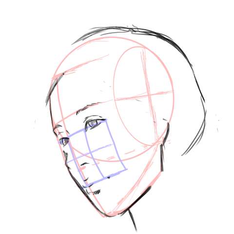 リアル絵の顔のアタリの描き方part3-画像13