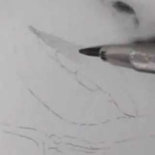 唇の絵の書き方－リアルな鉛筆画の描き方1