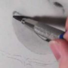 唇の絵の書き方－リアルな鉛筆画の描き方11