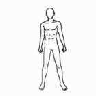 身体の絵の描き方-立ち姿の描き方-完成