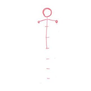 身体の絵の描き方-立ち姿の描き方3