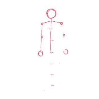 身体の絵の描き方-立ち姿の描き方8