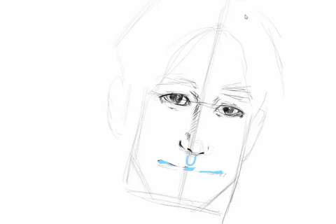 初心者でも簡単な絵の描き方 自画像の書き方14 ３度見される絵を描こう リアル絵の描き方