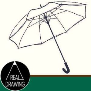 リアルな絵-傘の絵の書き方サムネイル